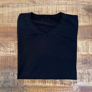 BYLT Drop Cut LUX Short Sleeve V-Neck Shirt
